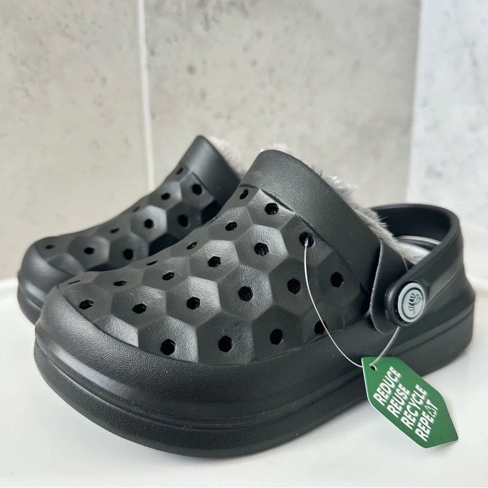 Joybees Varsity Lined Clogs Size 9 Toddler